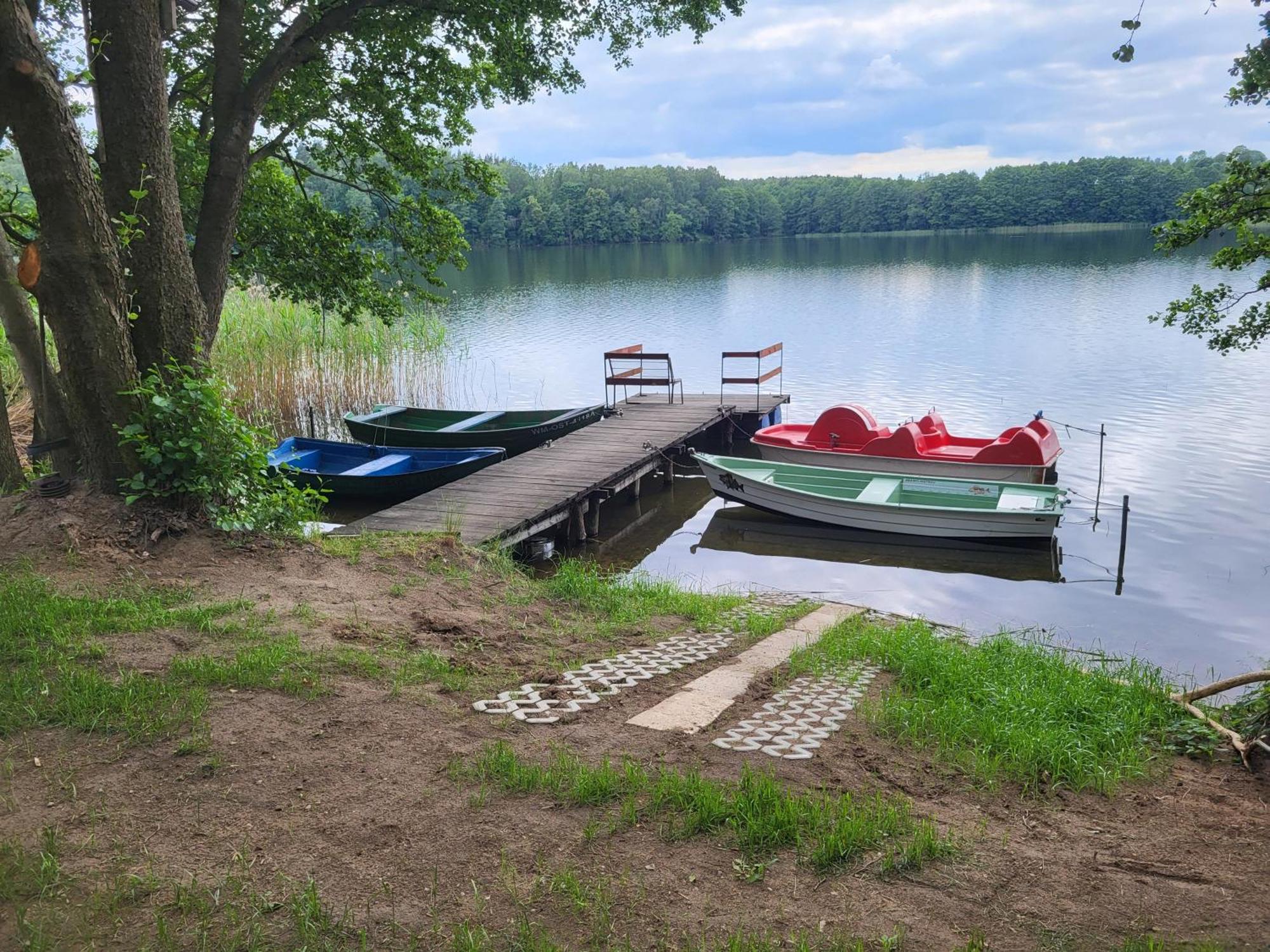 Domki Nad Jeziorem Dąbrówno Exterior foto